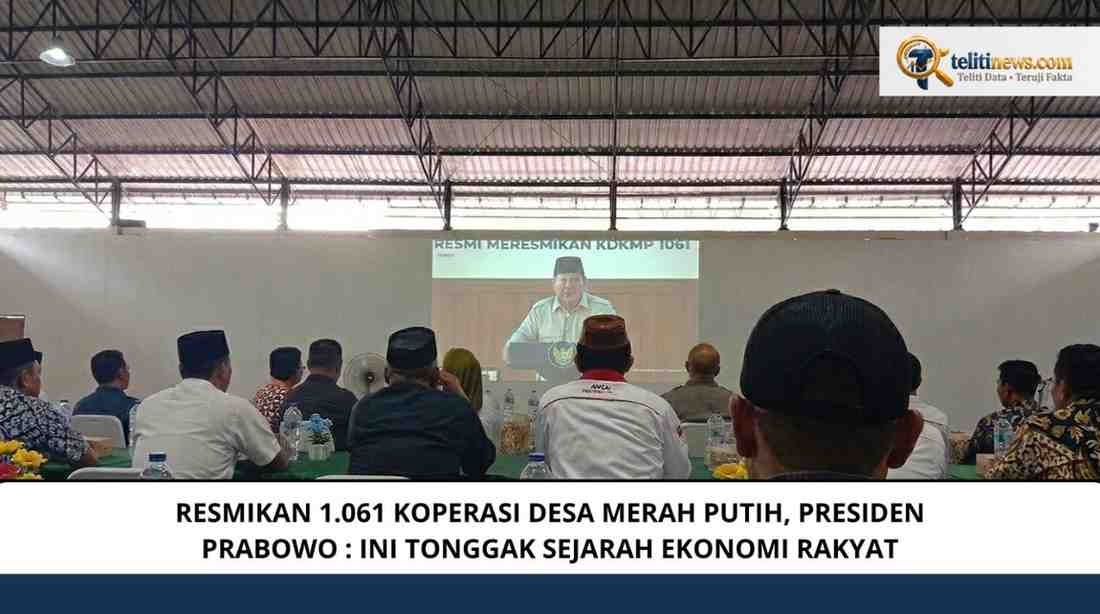 Forkopimda Gorontalo Utara Ikuti Peresmian 1.061 Koperasi Desa Merah Putih oleh Presiden Prabowo