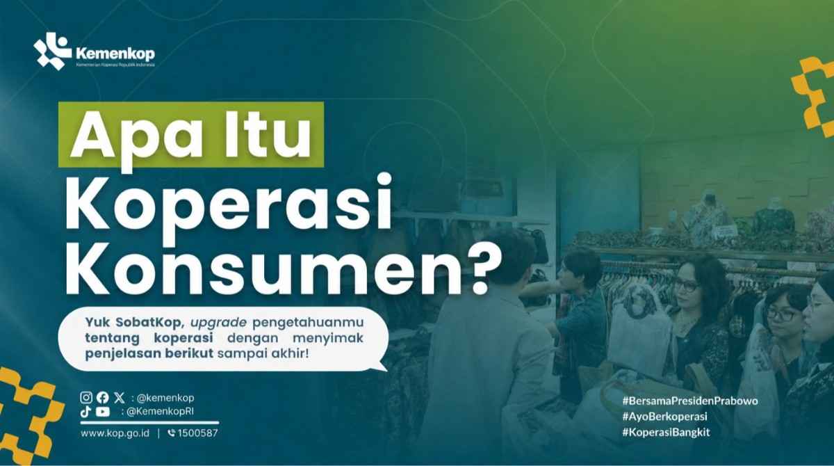 Kementerian Koperasi Edukasi Masyarakat Terkait Peran Ganda Anggota Koperasi Konsumen