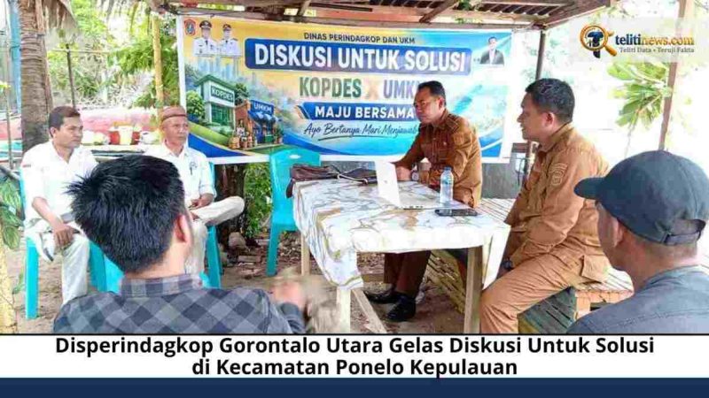 Perindagkop Gorut Buka Sumbatan Komunikasi: Sinergi KDMP dan UMKM Lahir dari Diskusi Hangat di Pesisir Desa Ponelo