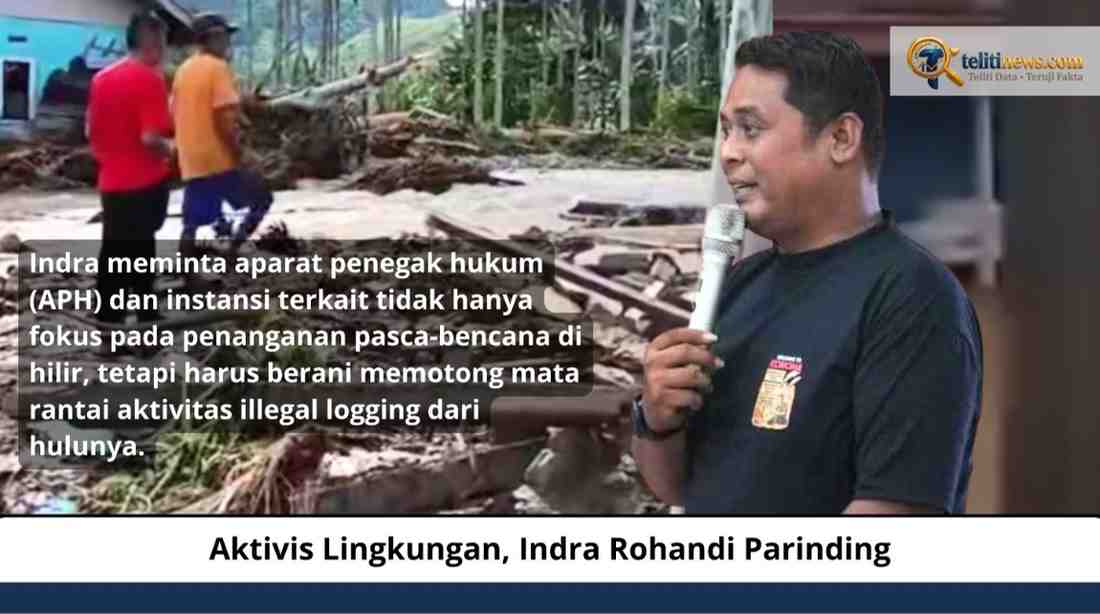 Pasca Banjir Terjang Kecamatan Biau, Aktivis Lingkungan Ungkap Dugaan Illegal Logging Jadi Pemicu Utama