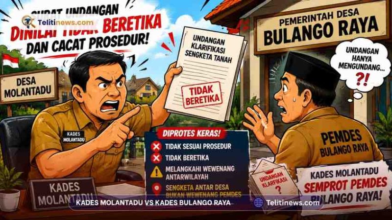 Kades Molantadu Semprot Pemdes Bulango Raya: Surat Undangan Kepada Warganya Dinilai Tidak Beretika