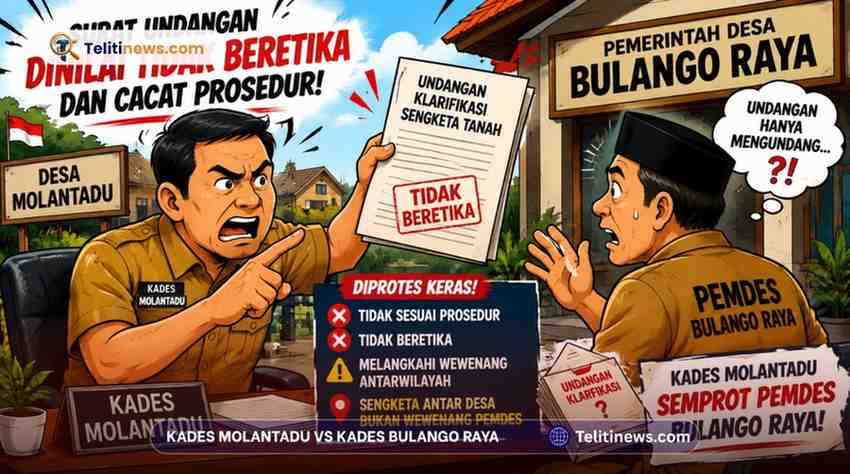 Kades Molantadu Semprot Pemdes Bulango Raya: Surat Undangan Kepada Warganya Dinilai Tidak Beretika