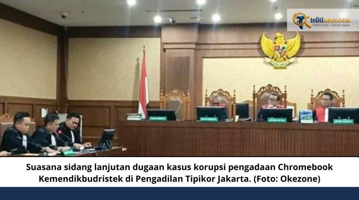 Sidang kasus korupsi pengadaan Chromebook Kemendikbudristek di Pengadilan Tipikor Jakarta