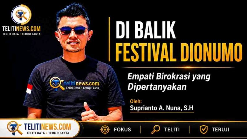 Saat Empati Birokrasi Dipertanyakan di Balik Seragam Festival Dionumo