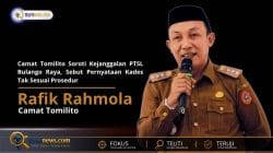 Camat Tomilito Soroti Kejanggalan PTSL Bulango Raya, Sebut Pernyataan Kades Tak Sesuai Prosedur