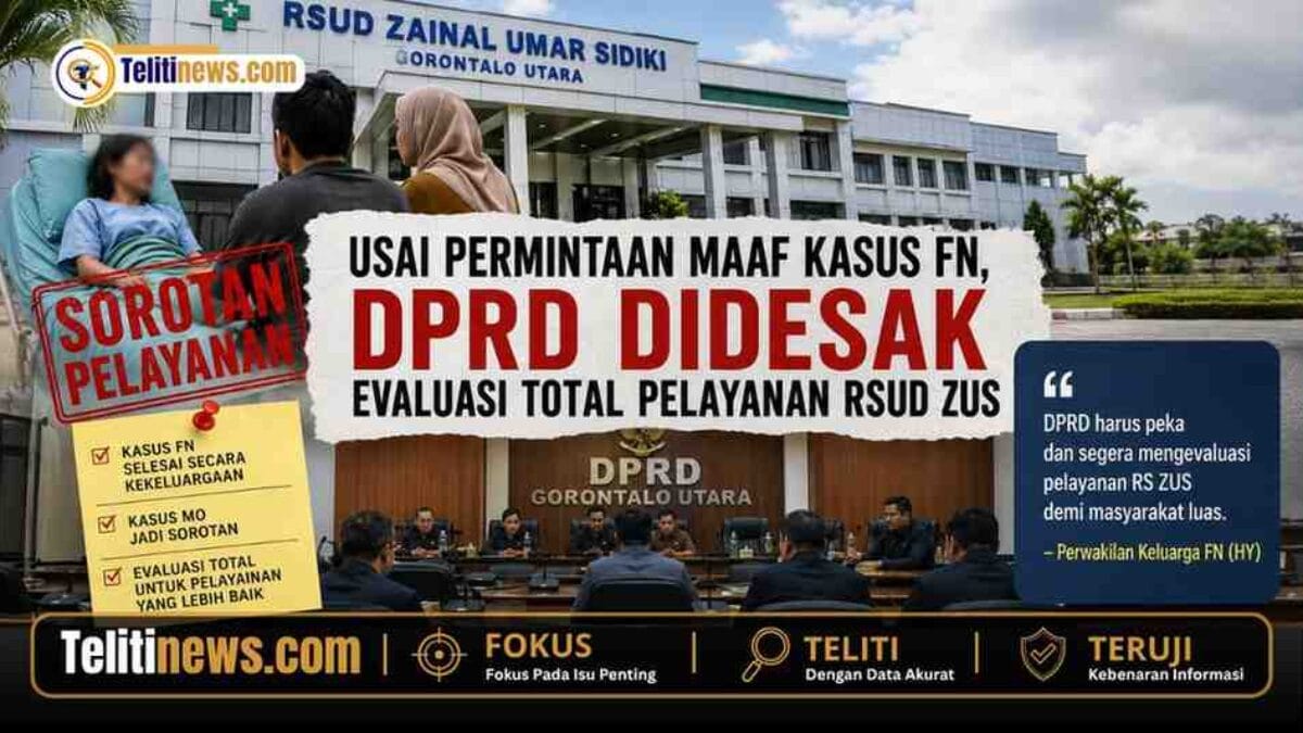 Ilustrasi sorotan pelayanan RSUD ZUS dan desakan DPRD untuk evaluasi menyeluruh.