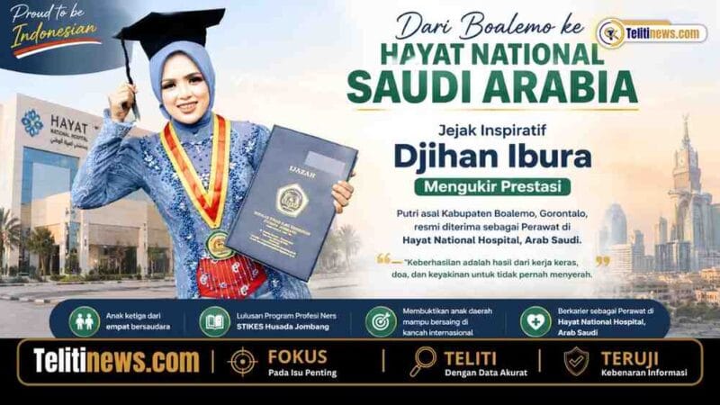 Dari Boalemo ke Hayat National Saudi Arabia: Jejak Inspiratif Djihan Ibura Mengukir Prestasi