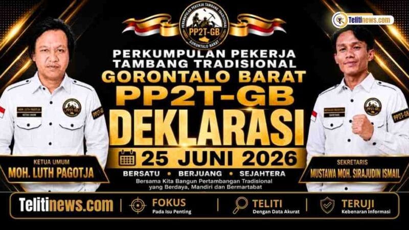 Deklarasi PP2T-GB Jadi Harapan Baru Penambang Rakyat Menuju Kepastian Hukum