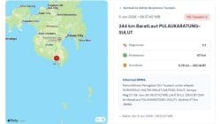 Gempa M 7,7 di Laut Sulawesi, BMKG Tetapkan Gorontalo Utara Bagian Utara Berstatus Siaga Tsunami