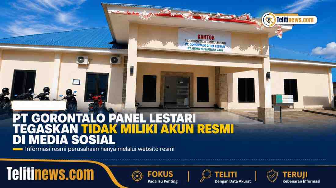 Kantor PT Gorontalo Panel Lestari di Gorontalo Utara.
