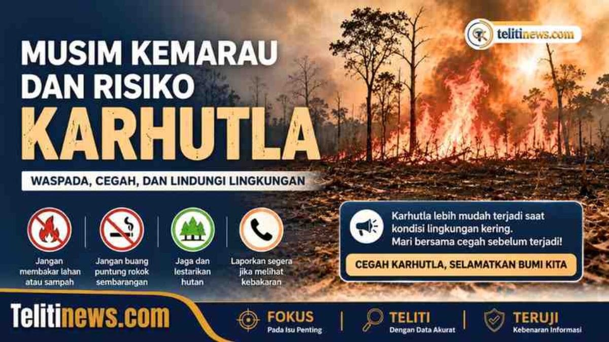 Musim Kemarau dan Risiko Karhutla, BMKG Ingatkan Pentingnya Kewaspadaan dan Pencegahan