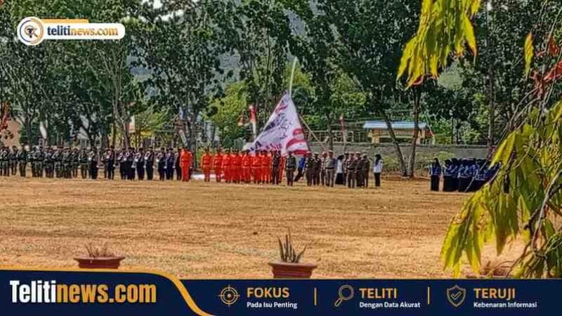 Baliho Roboh Saat Upacara HUT RI, Beruntung Tak Menimpa Peserta