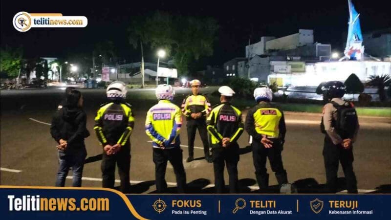 Antisipasi Gangguan Kamtibmas, Polres Bulukumba Gelar Patroli di Kecamatan Ujung Bulu