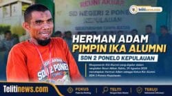 Herman Adam Terpilih Pimpin IKA Alumni SDN 2 Ponelo Kepulauan