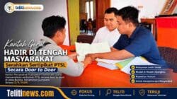 Kantah Gorut Hadir di Tengah Masyarakat, Serahkan Sertipikat PTSL Secara Door to Door
