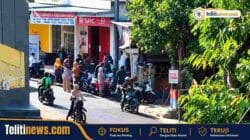 Antrean BBM di Pertamini Bulukumba