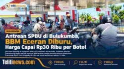 Antrean SPBU dan BBM eceran di Bulukumba