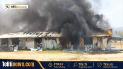 Kebakaran Salah Satu Gedung RUSD Zus Gorontalo Utara