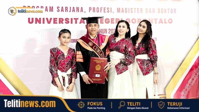 Dr. Grace Parlin D. Mangosa Dikukuhkan sebagai Doktor Cumlaude, Hadirkan Karya “Rahasia Perizinan dan Pengawasan UMKM”