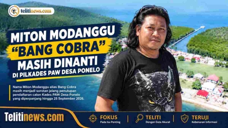 Pendaftaran Kades PAW Ponelo Diperpanjang, Publik Menanti Kepastian Bang Cobra