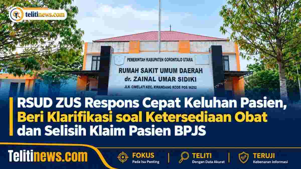 RSUD ZUS respons cepat keluhan pasien BPJS terkait ketersediaan obat dan klaim