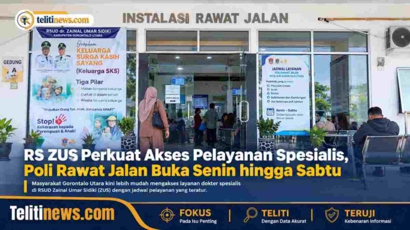 RS ZUS Perkuat Akses Pelayanan Spesialis, Poli Rawat Jalan Buka Senin hingga Sabtu