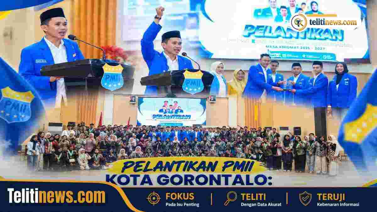 Pelantikan PMII Kota Gorontalo dan kepemimpinan organisasi