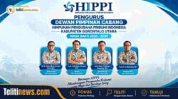 Febriyan Potale resmi memimpin DPC HIPPI Gorontalo Utara masa bakti 2025–2030