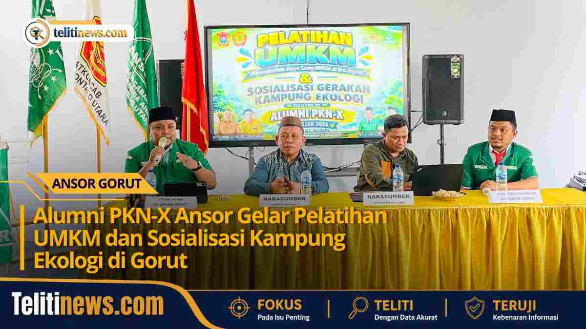 Pelatihan UMKM dan sosialisasi Kampung Ekologi di Universitas Ichsan Gorontalo Utara